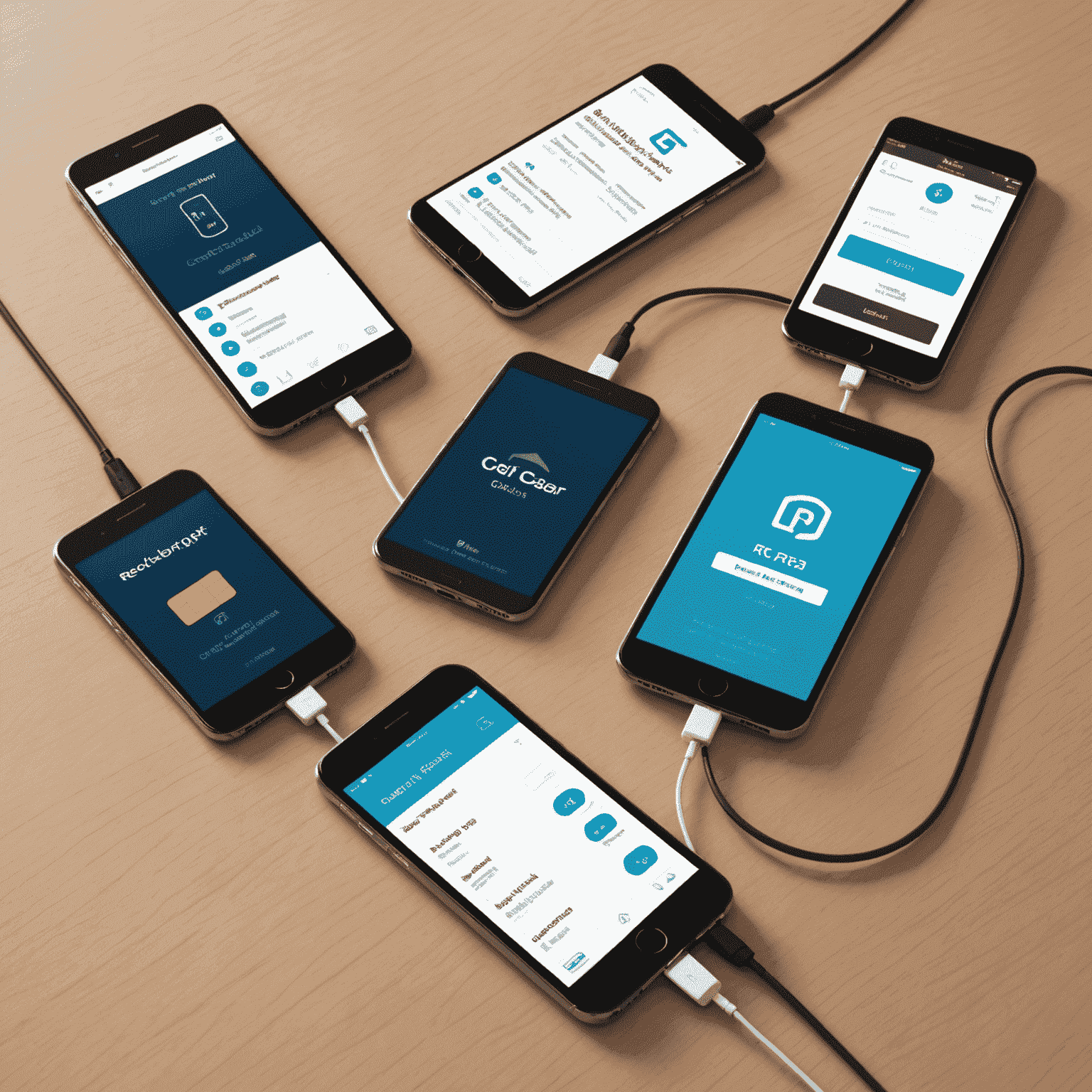 Illustration of various RTA card recharge options, including online, mobile app, and physical recharge stations